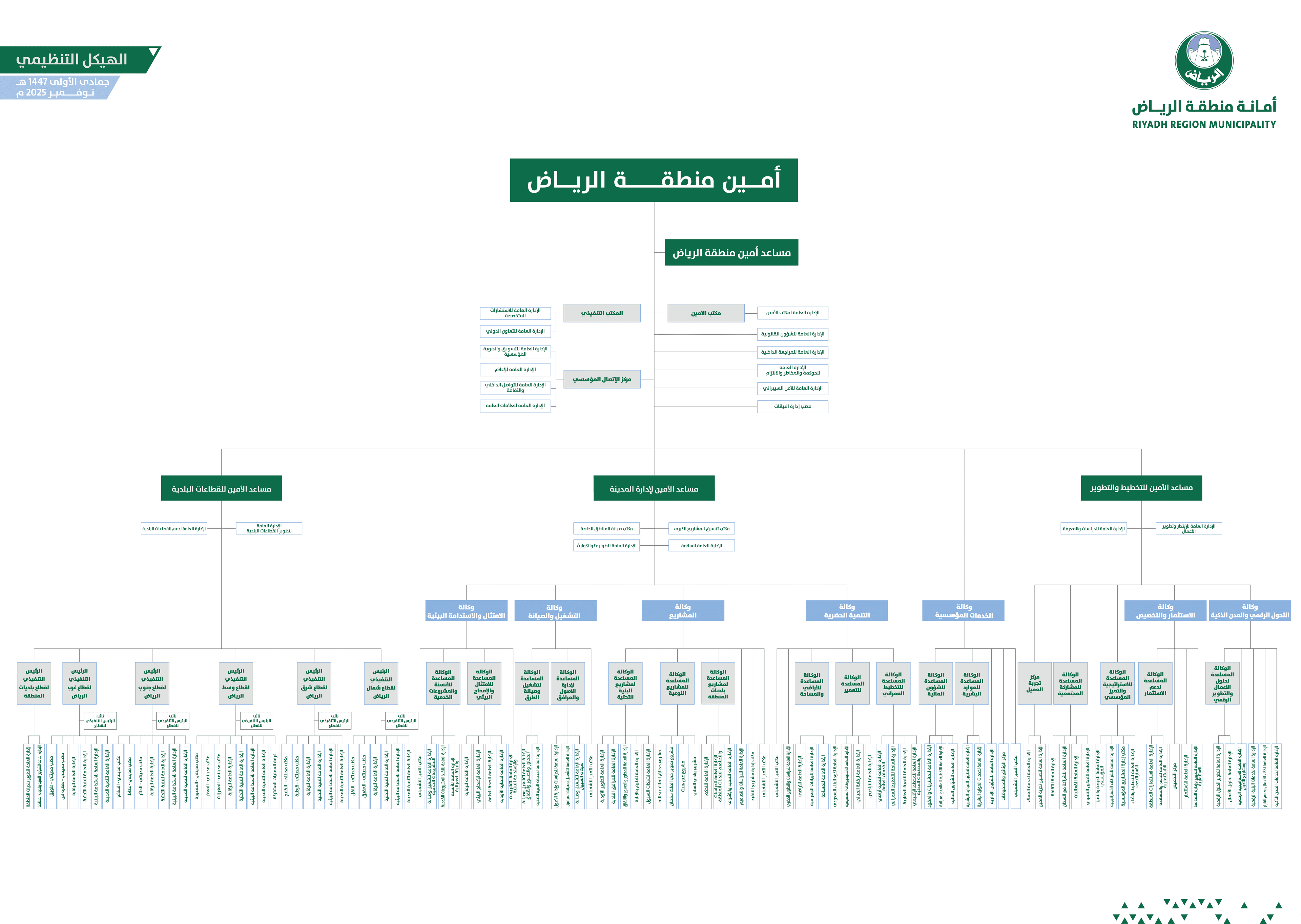 الهيكل التنظيمي