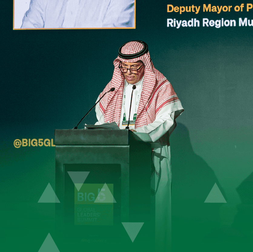 Eng. Waleed Al-Akrash Participates in the Opening Session of Big 5 Global Summit