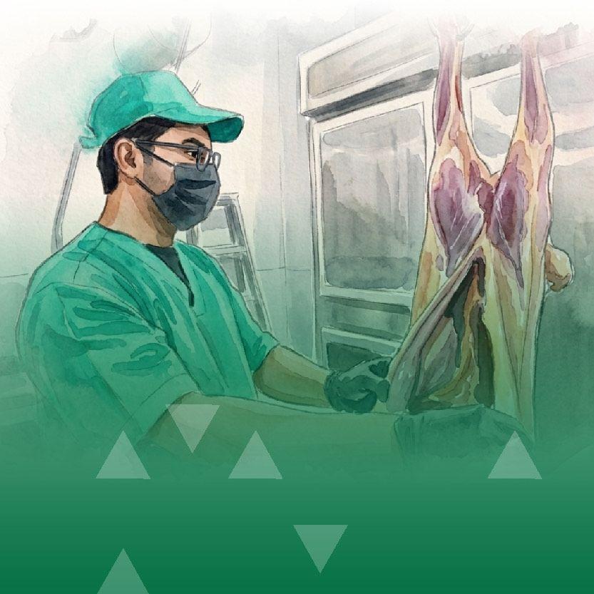 Riyadh Municipality mandates slaughterhouses to issue electronic slaughter permits in accordance with health and safety standards and procedures.
