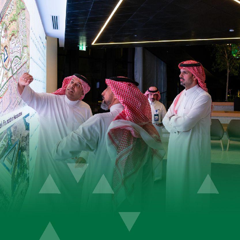 سمو أمين منطقة الرياض يزور مقر مؤسسة محمد بن سلمان "مسك" الجديد