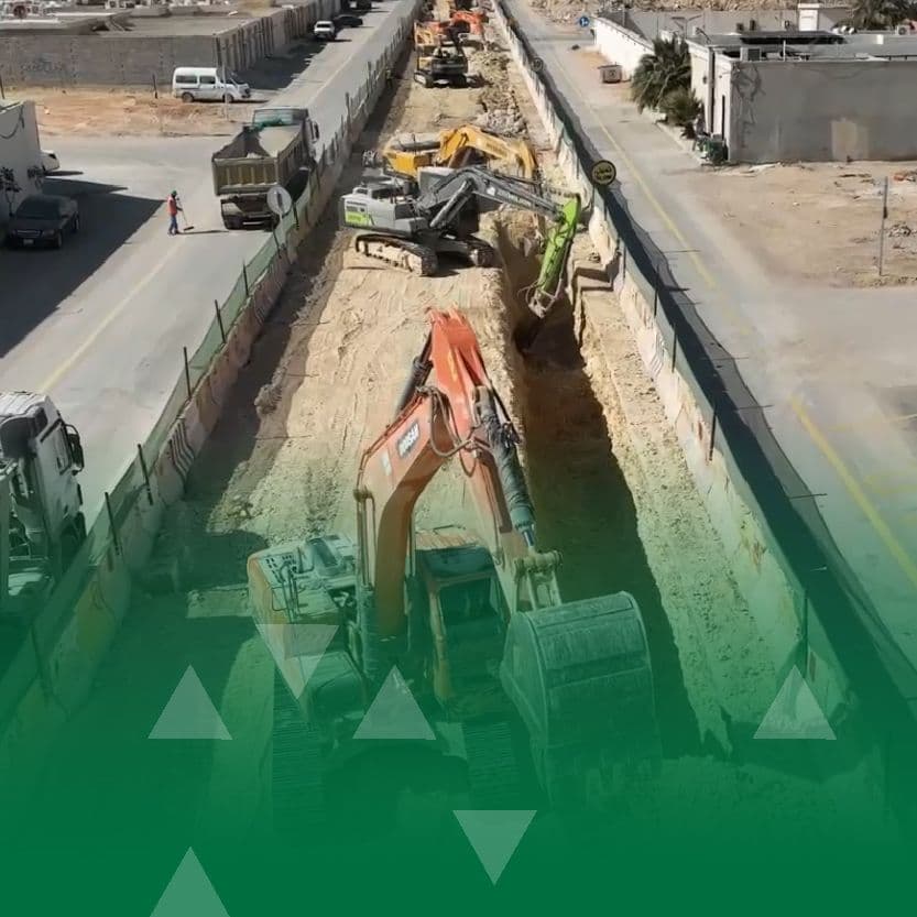 أمانة الرياض تنفذ مشروع تصريف مياه السيول في القيروان والعارض بطول يتجاوز 56 كيلو متر