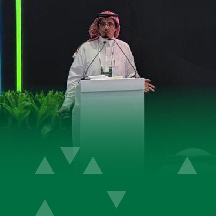 م. عيد العتيبي، يستعرض أهمية البيانات المكانية في المجالات الأكاديمية والبحثية في قمة Big 5 Global